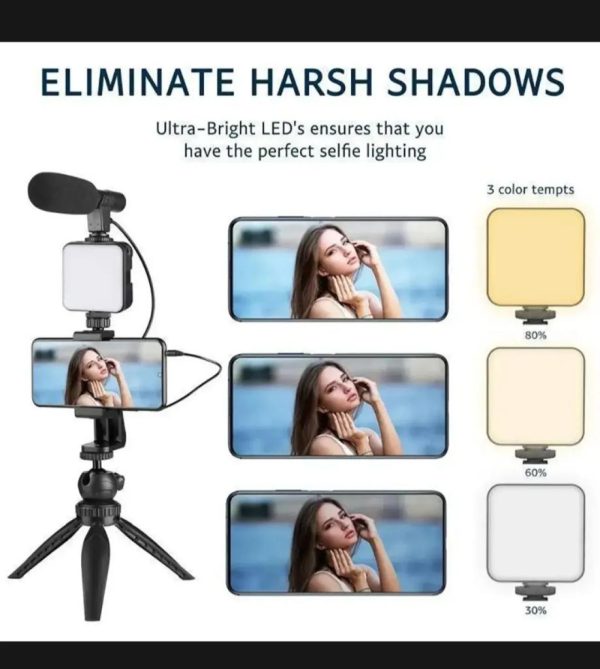 Video Vlog Making Kit With Remote Control | Good Quality Smart Video Making Kit