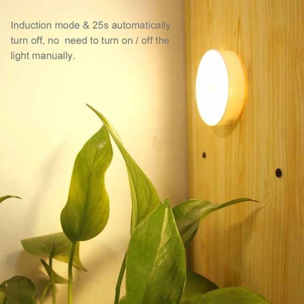 Intelligent Motion Sensor LED Light - USB Rechargeable & Adjustable Smart Sensor Light