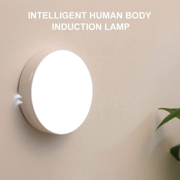 Intelligent Motion Sensor LED Light - USB Rechargeable & Adjustable Smart Sensor Light