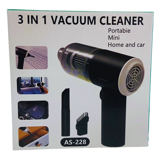 3 In 1 Air Pump Wireless Hand-held Cleaning For Car Home Vacuum Cleaner