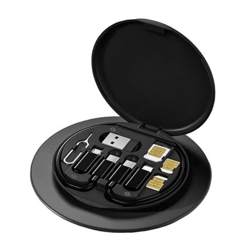 New Data Cable Storage Box 60W Fast Charging Multifunctional Mobile Phone Holder Storage Box Smart Storage Box  & Connectors